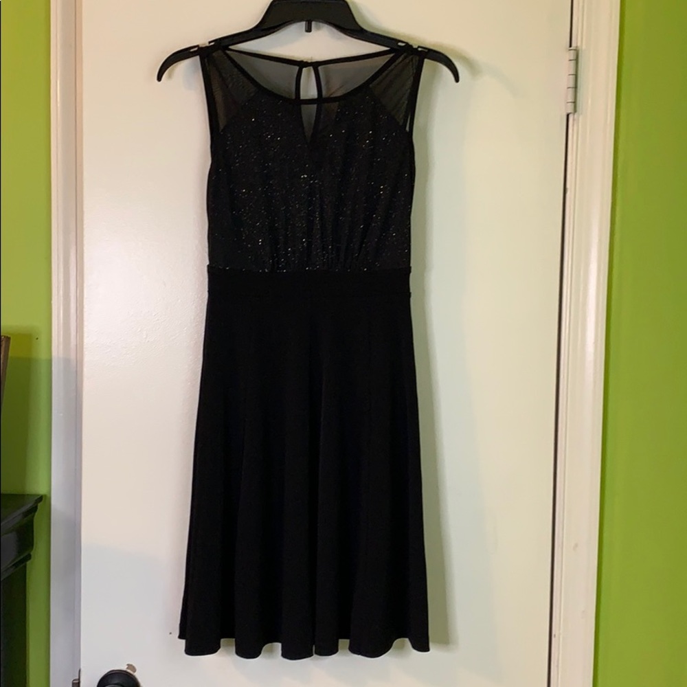 Black sparkle dress